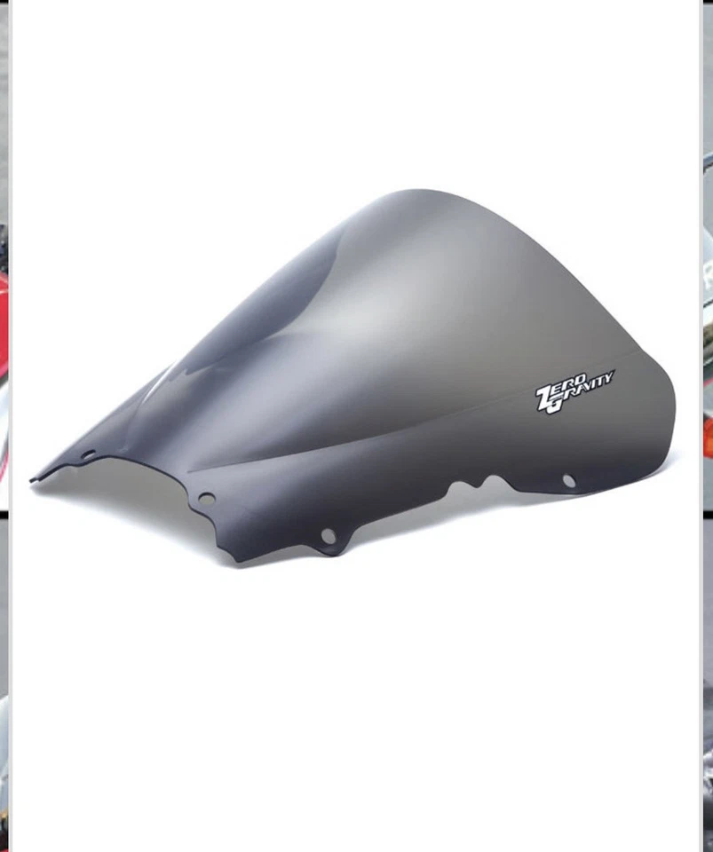 Pára-brisa gravidade zero bolha dupla, fumaça leve - Imagem 1 de 2