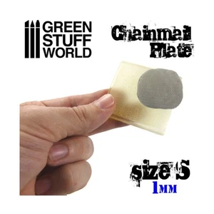 Green Stuff World Modelling Supply Texture Plate - Chainmail, Size S (1mm) New - Picture 1 of 2