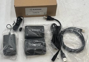 Black Box IC280A-R2 1-Port USB 2.0 CAT5e/6/7 Extender Kit - New Open Box - Picture 1 of 4