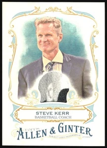 2016 Topps Allen & Ginter STEVE KERR Patch Relic #FSRA-SK - Picture 1 of 2