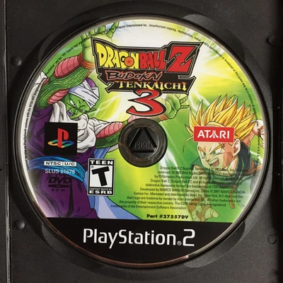 DRAGON BALL Z Budokai Tenkaichi 3 PLAYSTATION 2 dbz ps2 SOLO DISCO GIOCO - TESTATO - Immagine 1 di 2