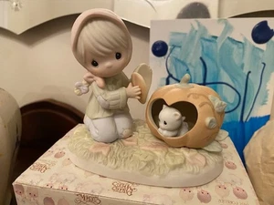 NEU! Precious Moments Mornin’ Pumpkin #455687 Herz Kürbis Figur Vintage "98" - Bild 1 von 6