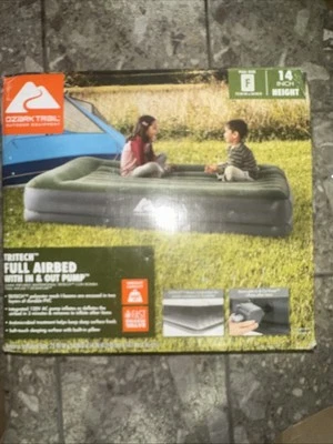 Ozark Trail 10" AIR MATTRESS / Full Size Airbed with Antimicrobial Coating   - Image 1 of 2