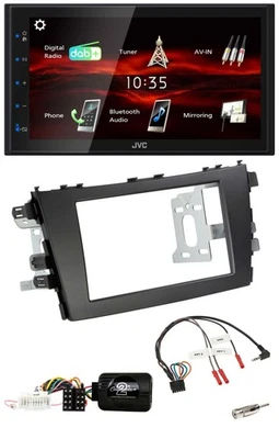 JVC USB Bluetooth Lenkrad DAB 2DIN Autoradio für Suzuki Celerio LF ab 2014 - Bild 1 von 4