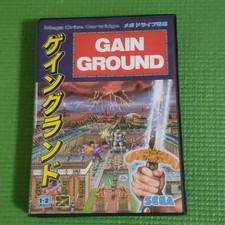 Used SEGA 1990 GAIN GROUND Sega Mega Drive Action/Adventure Japanese Retro game 