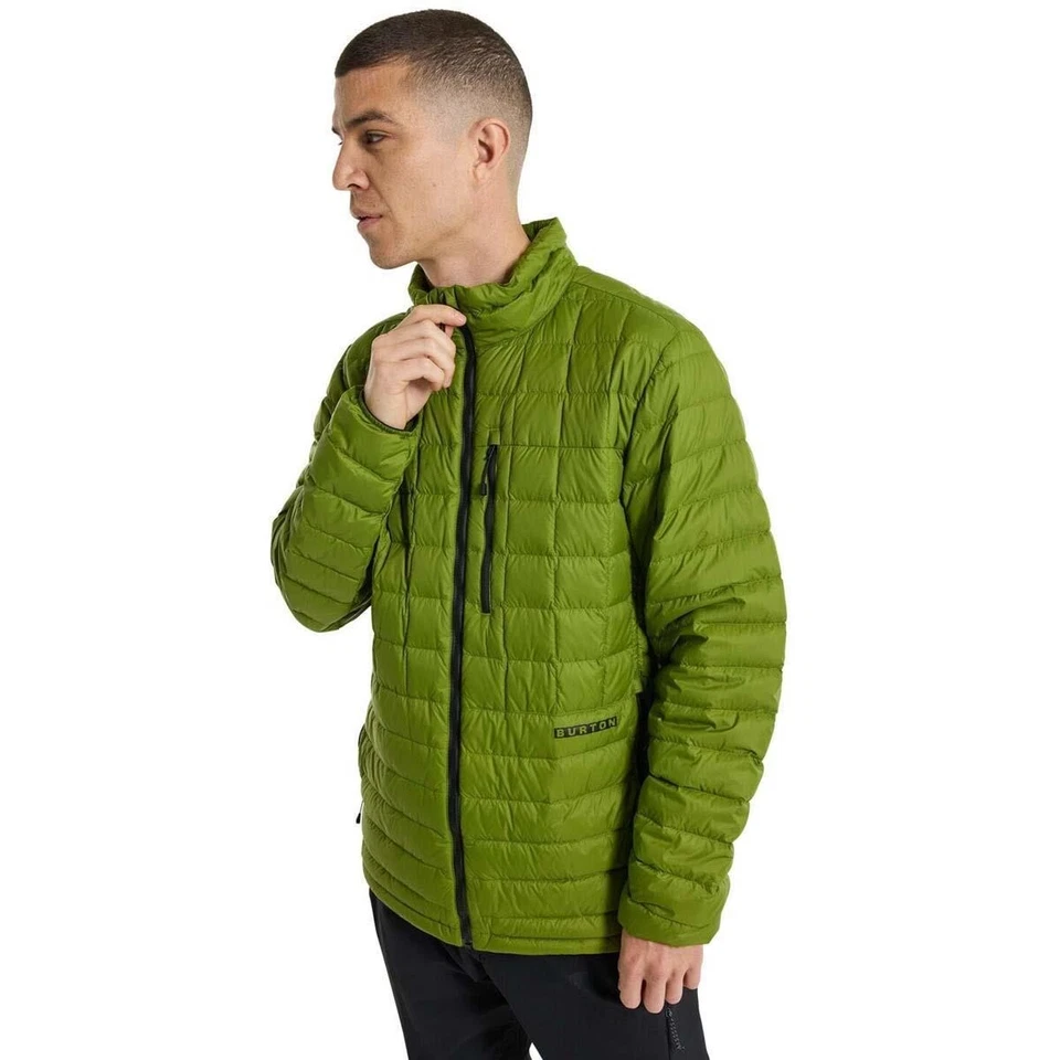 Precio de venta sugerido por el fabricante $220 Burton Snowboard Chaqueta de plumón de calor medio para hombre XS verde cala Foto 1 de 4