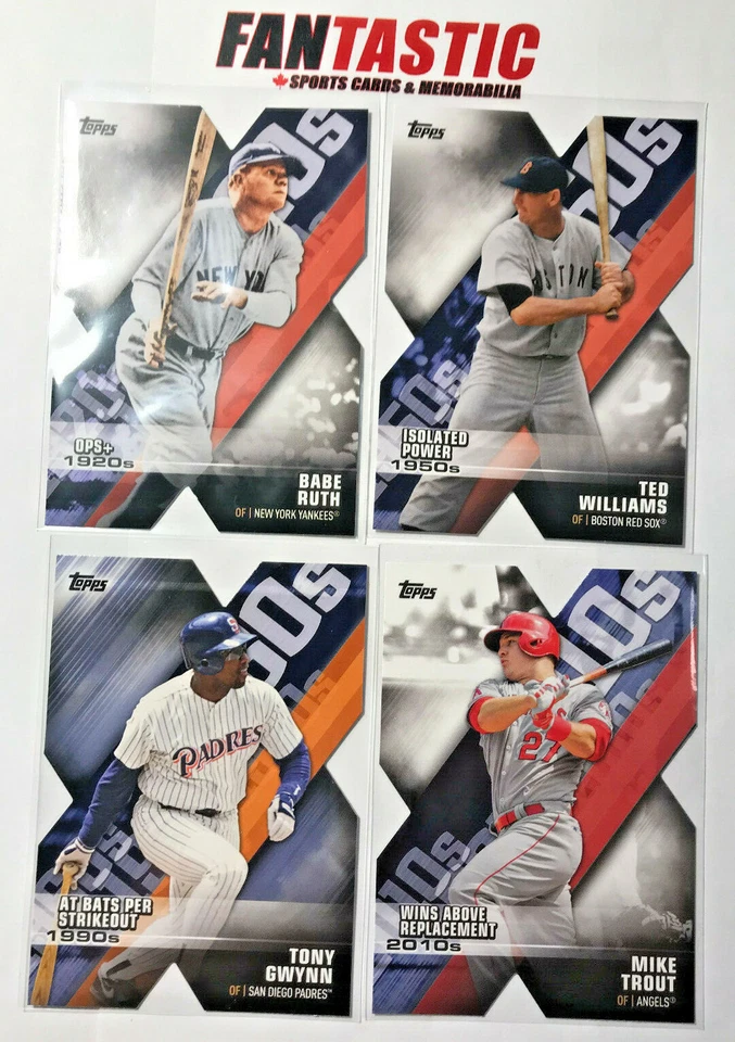 2020 Topps Series 1 Insert - Decade of Dominance Die Cuts YOU PICK Base - Image 1 of 1