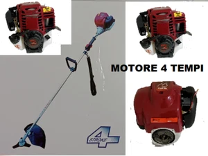DECESPUGLIATORE TAGLIAERBA TAGLIABORDI MOTORE 4 TEMPI BENZINA A SCOPPIO 35CC - Foto 1 di 2