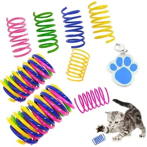 Cat Spiral Spring Toys, 12 Pc - Picture 1 of 5
