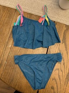 Girls 2pc Swimsuit by Beach Lingo, size 12 - Picture 1 of 7