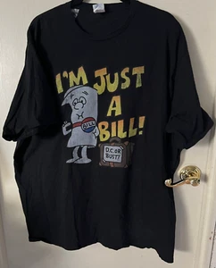 Camiseta Port & Co/School House Rock - 'I'm Just a Bill' D.C. or Bust - Talla 3X - Imagen 1 de 5