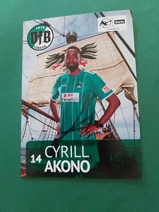 VfB Lübeck , C. Akono , Autogrammkarte, Fussball - Picture 1 of 1