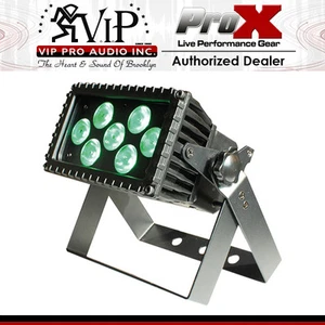 X-BarTri7 IRC HIGH POWERED SLIM PARCAN TRI COLORED RGB LEDs WASH DJ LIGHTING DMX - Picture 1 of 12
