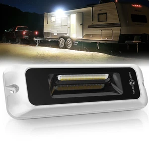 1Pc 6"/8" RV Exterior Porch Light LED Utility Awning Lamp White 6000K for Camper - Bild 1 von 28