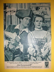 Das Korsarenschiff / Bob Hope, Virginia Mayo / EA-Handzettel von 1952 - Picture 1 of 3