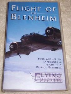 Flight of the Blenheim VHS Video aircraft airplane bristol - Picture 1 of 2