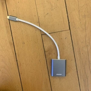 USB Type C(Thunderbolt 3) to DVI Adapter, Benfei USB 3.1 (USB-C) to DVI-D - Picture 1 of 4