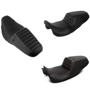 2-UP Driver & Passenger Solo Seat For Harley CVO / CVO Road Glide Striped Style - Picture 1 of 19