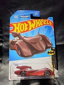 Hot Wheels *ERROR* BATMAN 4/5 Batmobile Gold 137/250 The Brave And Bold Batman - Picture 1 of 4