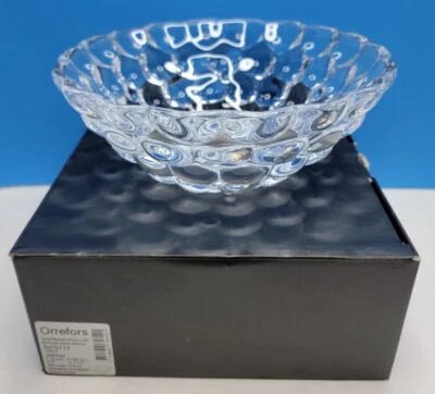 Cuenco Orrefors Frambuesa/Salón - Diseño Anne Nilsson - Suecia Cristal Sin Plomo. Foto 1 de 4