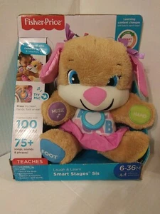 Fisher-Price Laugh & Learn Smart Stages Sis with 75+ Songs & Sounds NEW in box - Picture 1 of 2