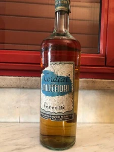 Cordial Millefiori FERRETTI. Sigillo Regno. anni 35- cl 100. cimelio introvabile - Foto 1 di 4