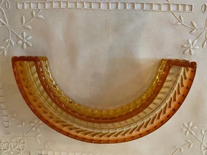 Baccarat Element Kristall Tischmitte Modell Bambus Tors Rot/Red - Bild 1 von 14