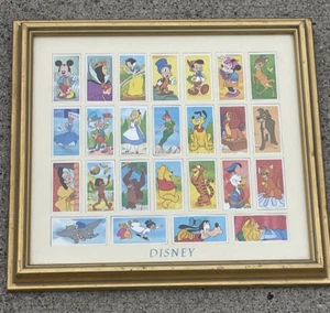 Brooke Bond Foods Wonderful World Of Disney Mickey Mouse LOT 25 Framed ❤️ct11j1 - Picture 1 of 20