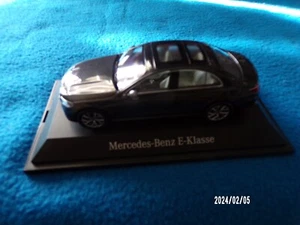Mercedes-Benz W 214 - E Class Sedan Graphite Gray 1:43 New - Picture 1 of 4