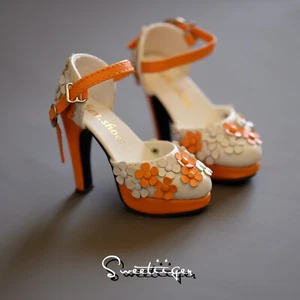 【Tii】1/3 BJD Schuhe High Heel SD16 Blumen Outfit Super Dollfie DD DZ Luts - Bild 1 von 6
