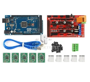New 3D Printer Kit Mega 2560 + RAMPS 1.4 + 5X A4988 for Arduino RepRap - Picture 1 of 4