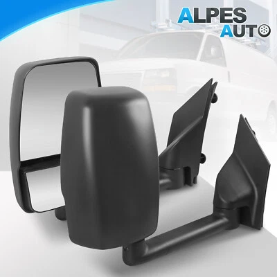 2PCS Tow Mirrors For 2003-2017 Chevy Express GMC Savana 1500 2500 3500 Van - Изображение 1 из 4