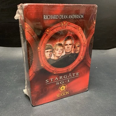 Stargate SG-1 - Season 4 Giftset (DVD, 2003, 5-Disc Set, Five Disc Boxed Set) - Image 1 of 4