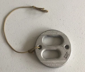VTG Salewa 9 11 mm Sticht Plate Belay Device Doppelseilbresme Climbing Germany - Picture 1 of 4