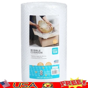 Bubble Cushion Wrap Roll 12in x 30ft Protective Shipping Packing 3/16in Bubbles - Picture 1 of 7