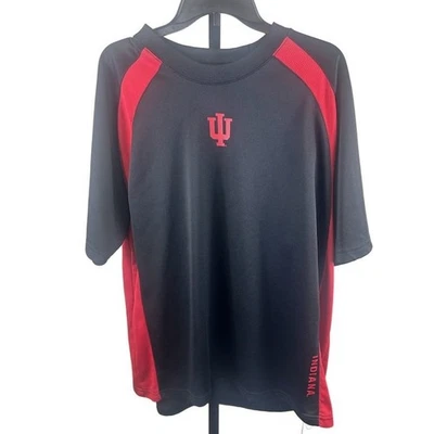 Indiana Hoosiers IU Jersey Camisa Para Hombres Campus Heritage Negro Rojo Atlético Talla XL Foto 1 de 3