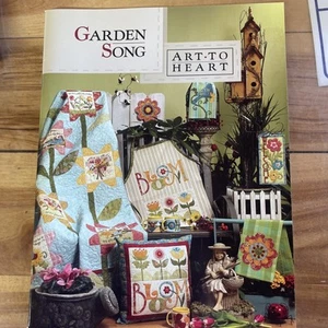 Garden Song - Art to Heart Designs - Nancy Halvorsen 2010 Sewing Crafts Hobbies - Picture 1 of 2