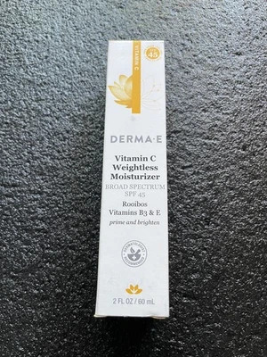 DERMA E Vitamin C Weightless Moisturizer SPF 45  2oz Exp05/26 - image 1 of 4