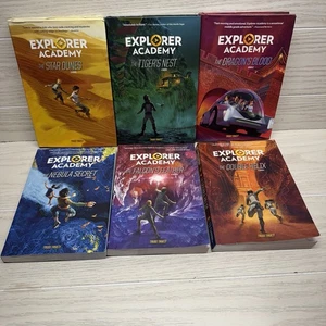 National Geographic Explorer Academy Complete Set 1-6 Trudi Trueit PB+HC VG Cond - Bild 1 von 19