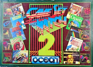 SINCLAIR ZX SPECTRUM -- GAME SET AND MATCH 2 (OCEAN) - Picture 1 of 3