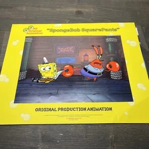 SpongeBob Animation Art Cel Original Production From PICKLES SpongeBob Mr Krabs - Picture 1 of 9