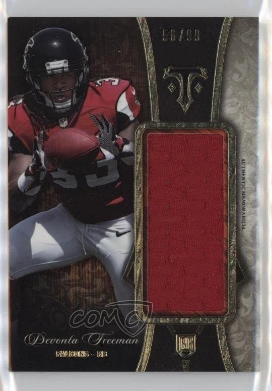2014 Topps Triple Threads Rookie Jumbo Relic /99 Devonta Freeman #TTRJR-28 RC - Image 1 of 2
