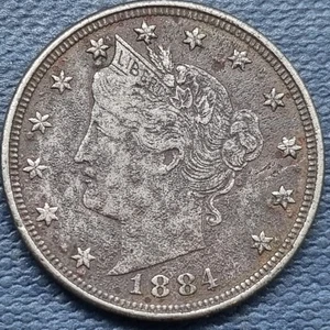 1884 Liberty Head Nickel 5c Better Grade XF Details #93516 - Picture 1 of 2