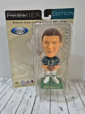 1999 Upper Deck Bobbin Bobbers Dan Marino boneco Bobblehead Miami Dolphins vintage - Imagem 1 de 4
