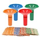 Colored Coin Wrappers Dimes and Quar Coin Counting Tubes  Office