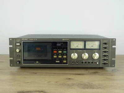 Teac C3 Kassettendeck, Schwarz, sehr guter Zustand, Bastlergerät, 10082 - Bild 1 von 4