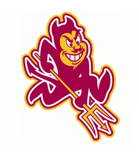 Pegatina/calcomanía de vinilo resistente a la intemperie con logotipo de Arizona State Sun Devils 1980-2010 01 - Imagen 1 de 1