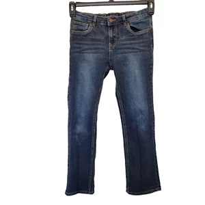 Pantalones de mezclilla Lucky Brand Girls Ava Bootcut talla 12 lavado medio cintura ajustable usados en excelente estado - Imagen 1 de 9
