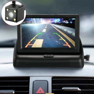 Rear View Reversing Camera Kit HD Monitor Parking Night Vision Car Van Bus Truck - Picture 1 of 7