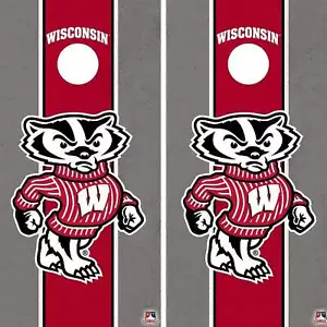Productos Cornhole de tejones de Wisconsin con licencia oficial - Imagen 1 de 2